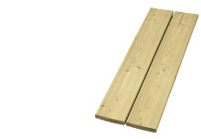 Imp. høvlet fyr 19 x 100 x 3000 mm (15 x 95 mm)